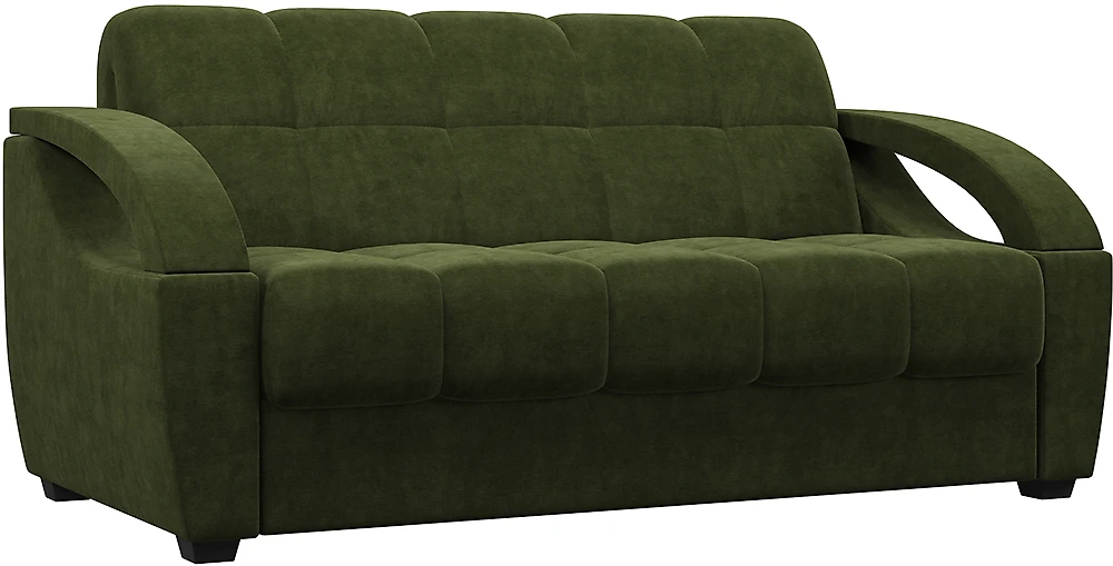 диван зеленого цвета Монреаль Плюш Свамп