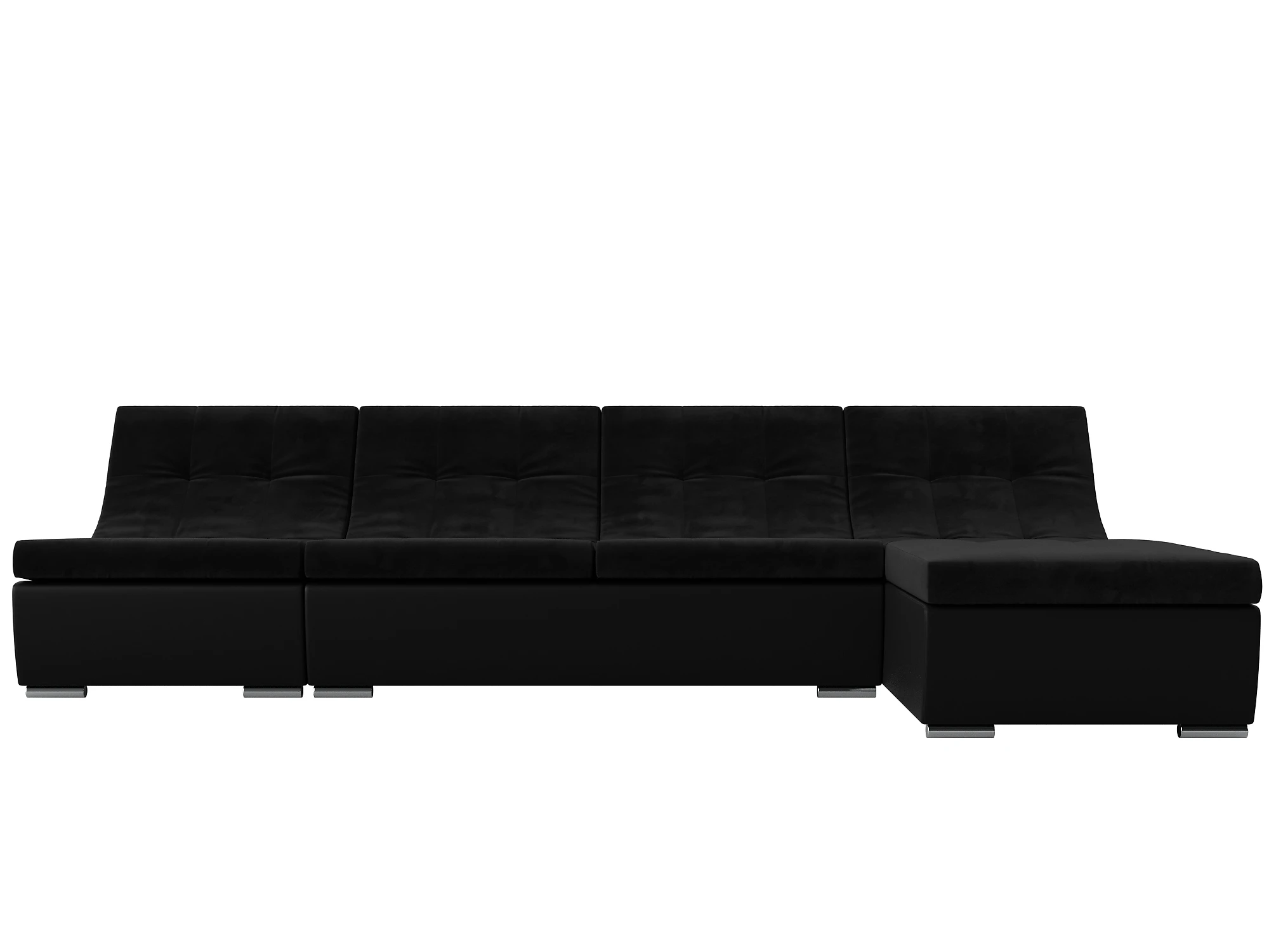Угловой диван из ткани антикоготь Монреаль Плюш Дизайн 8