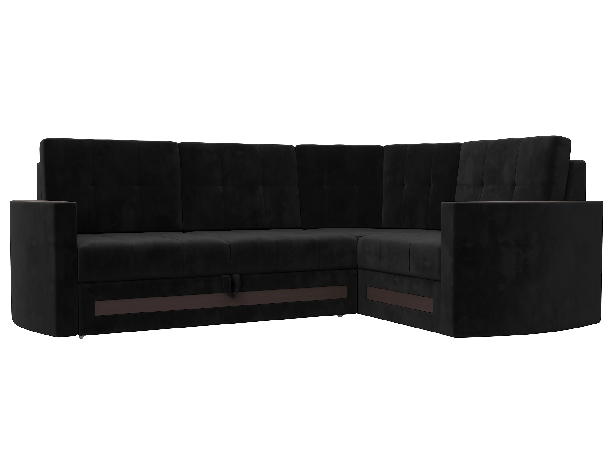 Угловой диван из ткани антикоготь Белла Плюш Дизайн 15