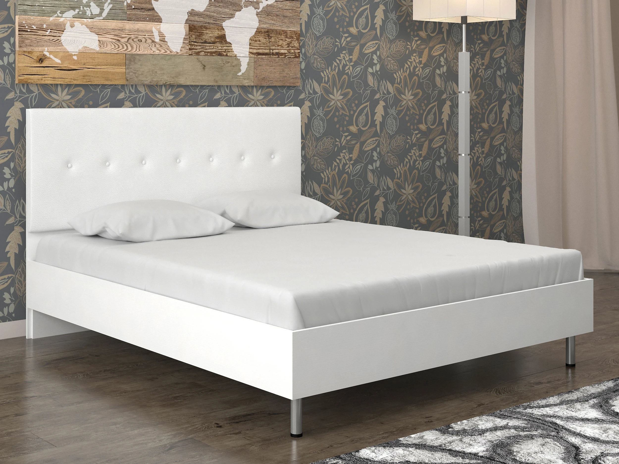 Кровать в современном стиле Луиза-3 П Дизайн-2