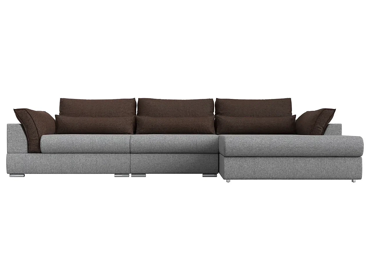  угловой диван из рогожки Пекин Лонг Кантри Дизайн 9
