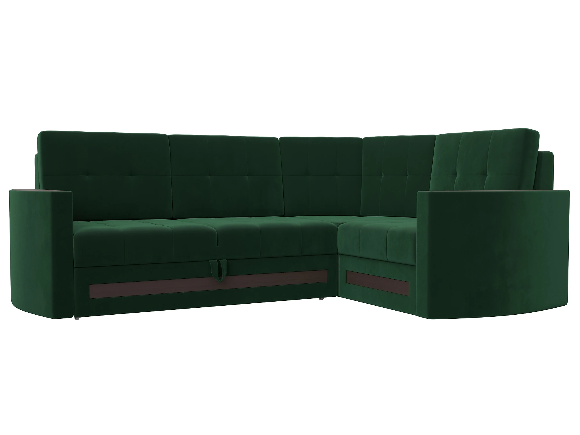Угловой диван из ткани антикоготь Белла Плюш Дизайн 7