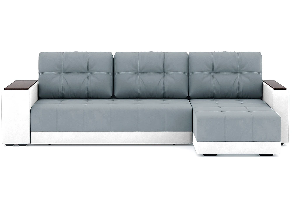 Угловой диван из ткани антикоготь Милан Велюр Дизайн 10