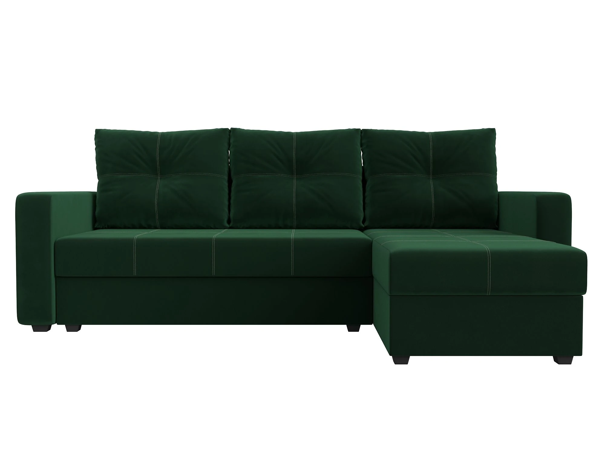 Угловой диван из ткани антикоготь Ливерпуль Лайт Плюш Дизайн 4