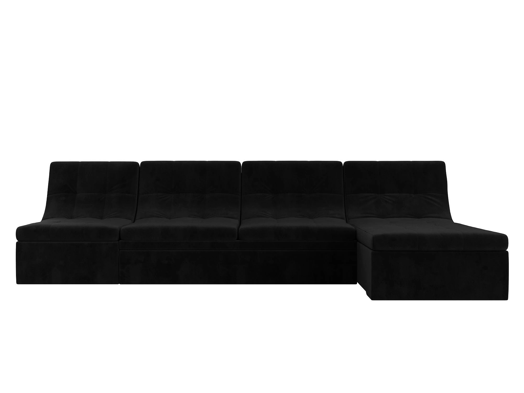 Угловой диван из ткани антикоготь Холидей Плюш Дизайн 7
