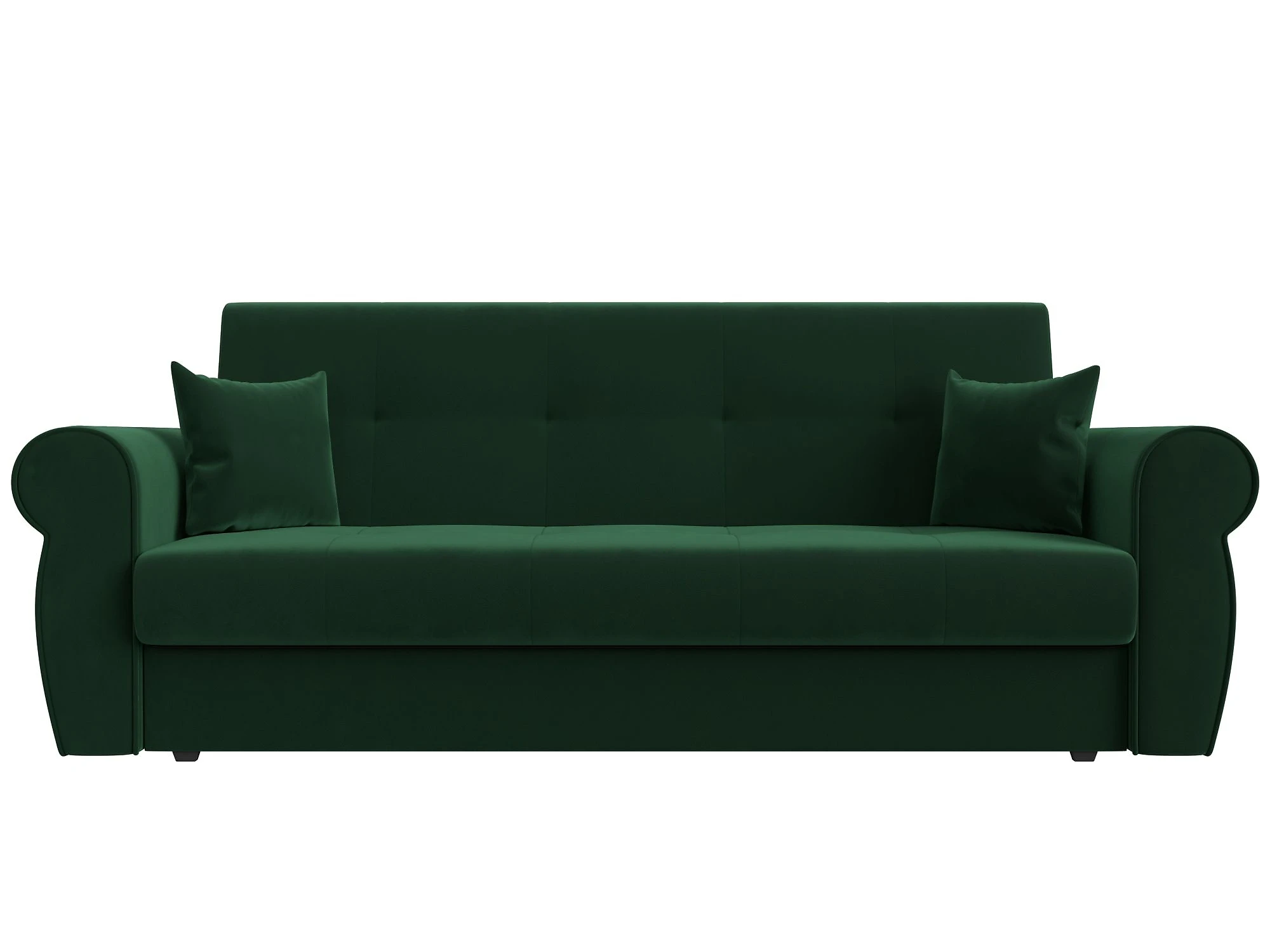 Зеленый диван книжка Лига-019 Плюш Дизайн 7 книжка