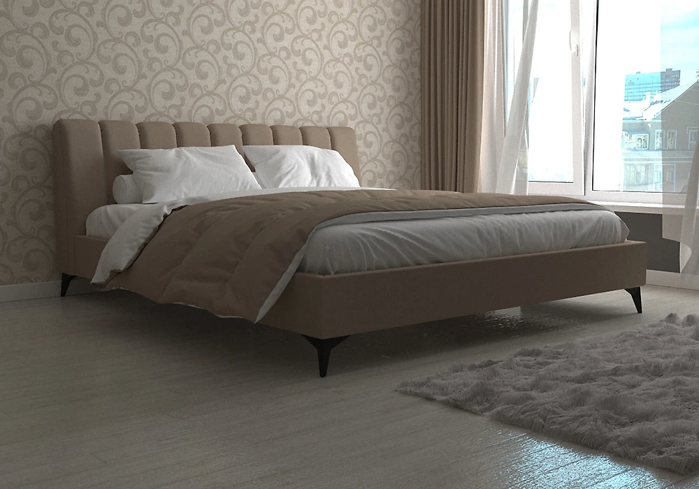 Кровать в современном стиле Кельвин с кантом