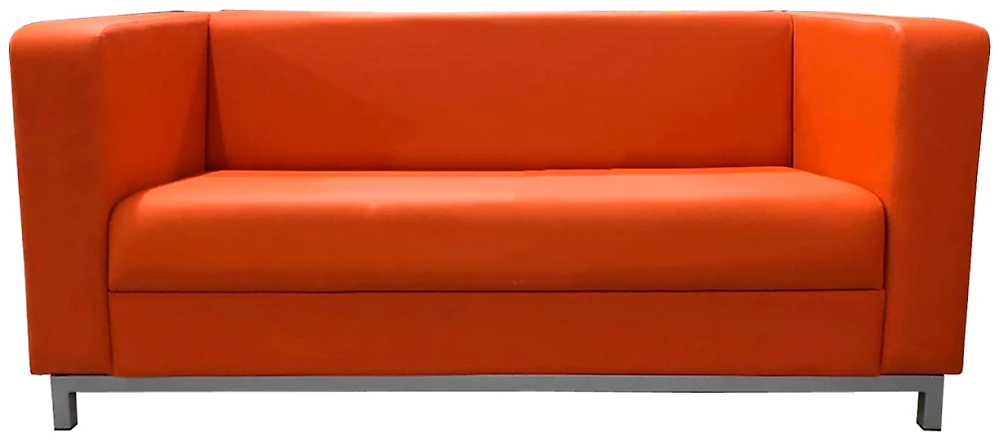 диван для офиса Аполлон двухместный Оранж