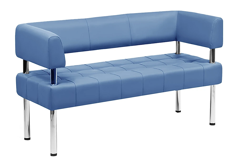 бирюзовый диван Бизнес 162х78 Голубой