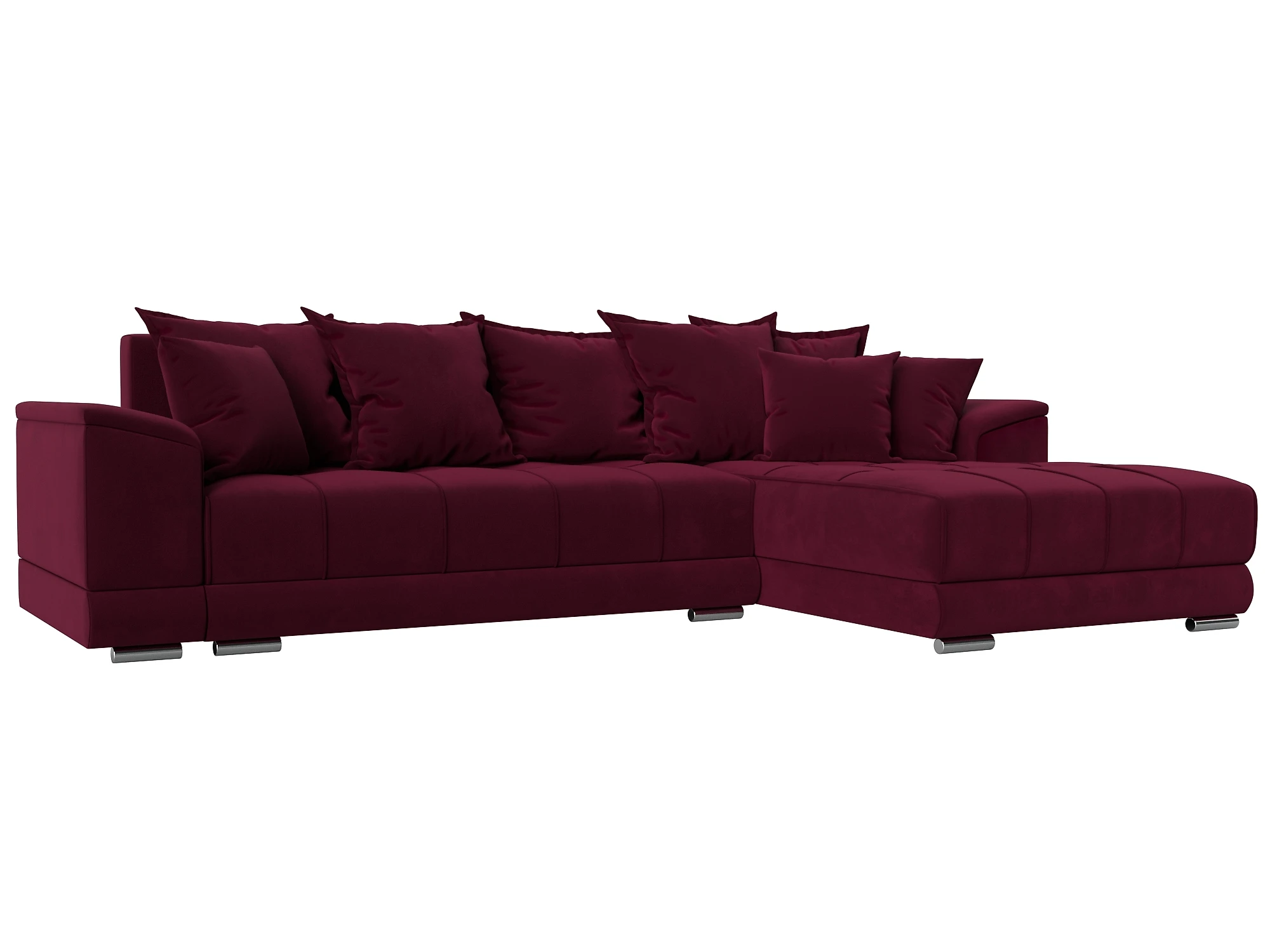 Красный диван НордСтар Дизайн 6
