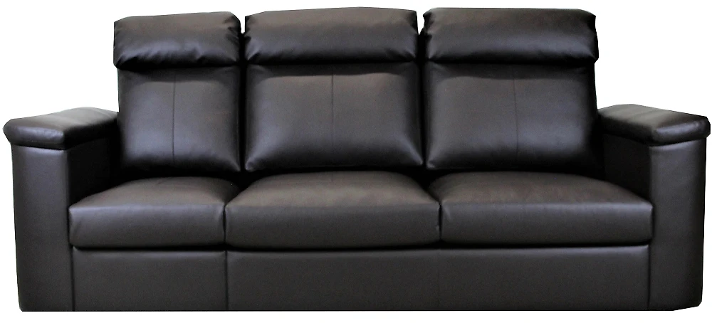 Раскладной кожаный диван Наполеон трехместный