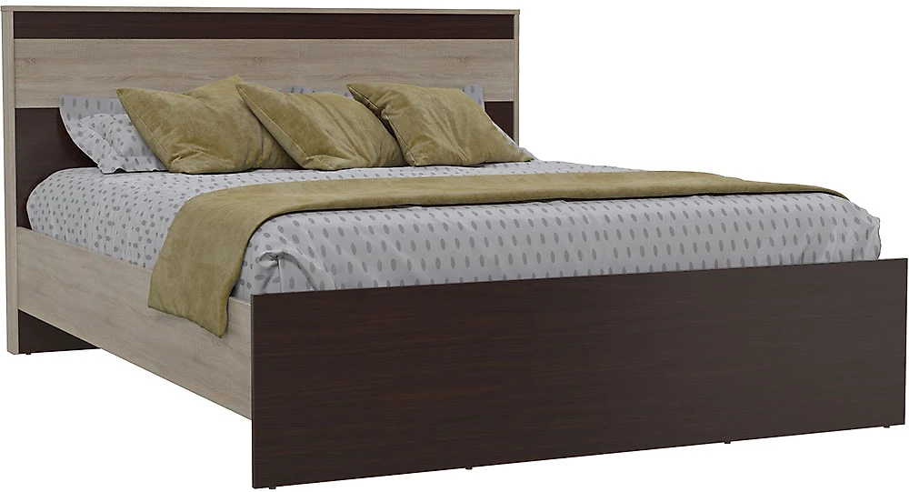 Кровать из ЛДСП  Румба Сонома