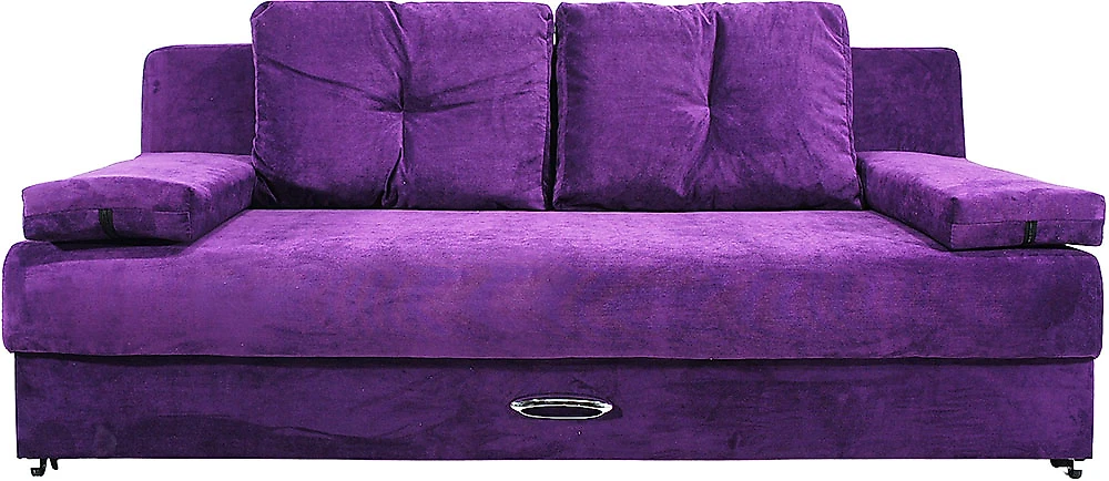 Прямой диван Амстердам-мини Люкс 9 (Фиджи) Фиолетовый СПБ