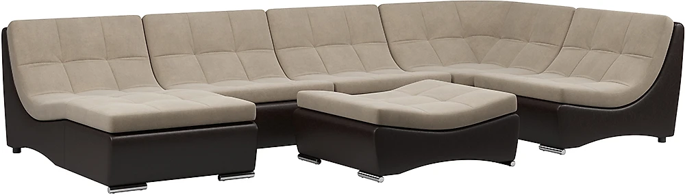 Угловой диван с креслом Монреаль-7 Милтон