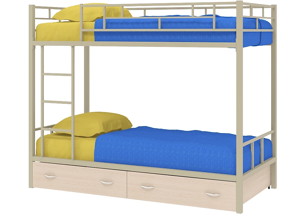 Высокая односпальная кровать  Ницца-1