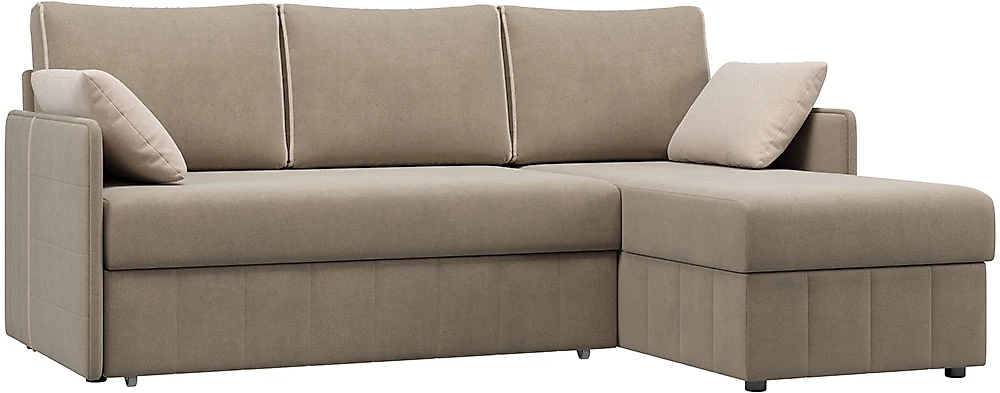 Угловой диван из ткани антикоготь Слим Дизайн 1