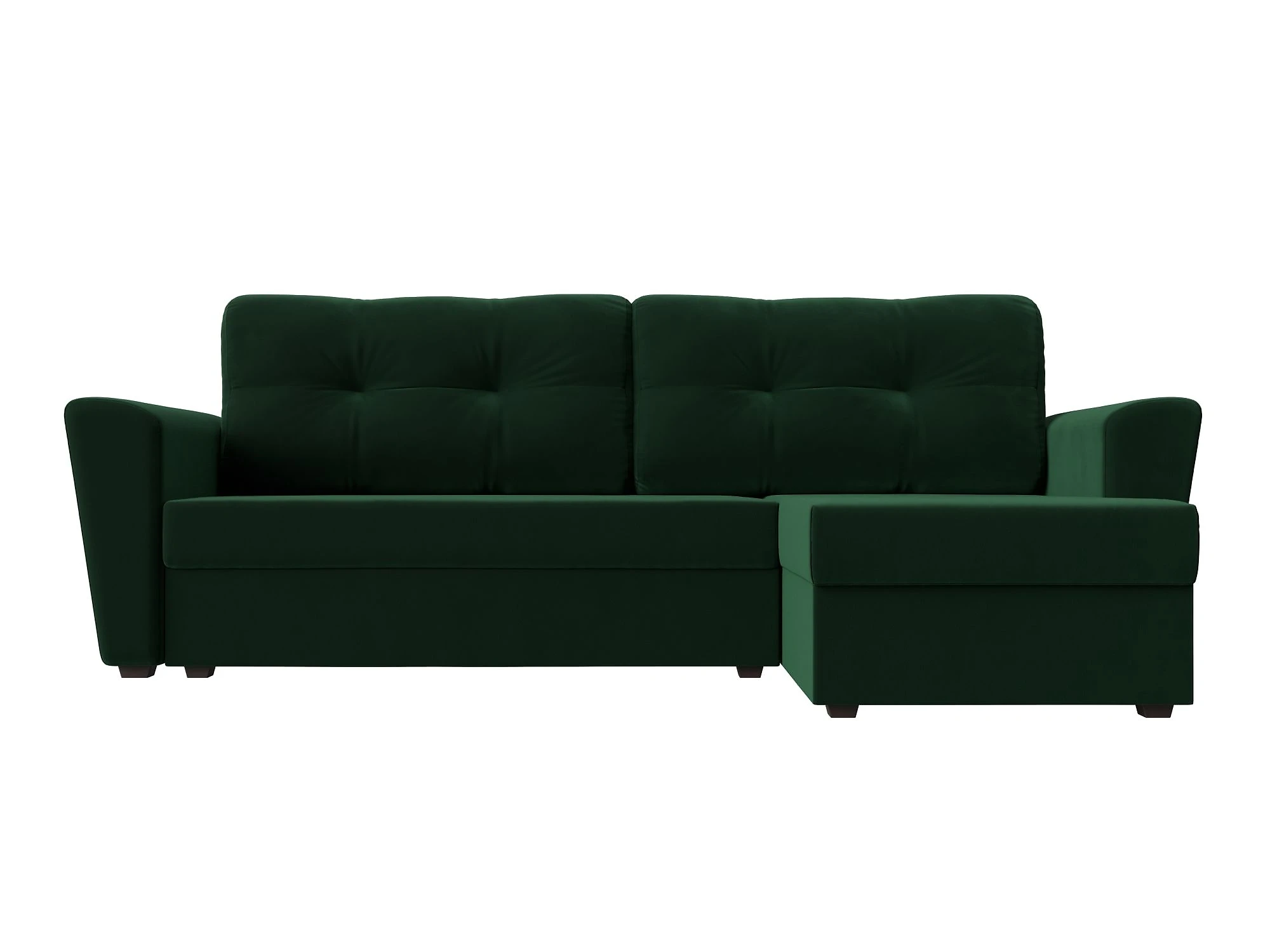 Угловой диван из ткани антикоготь Амстердам Лайт Плюш Дизайн 4