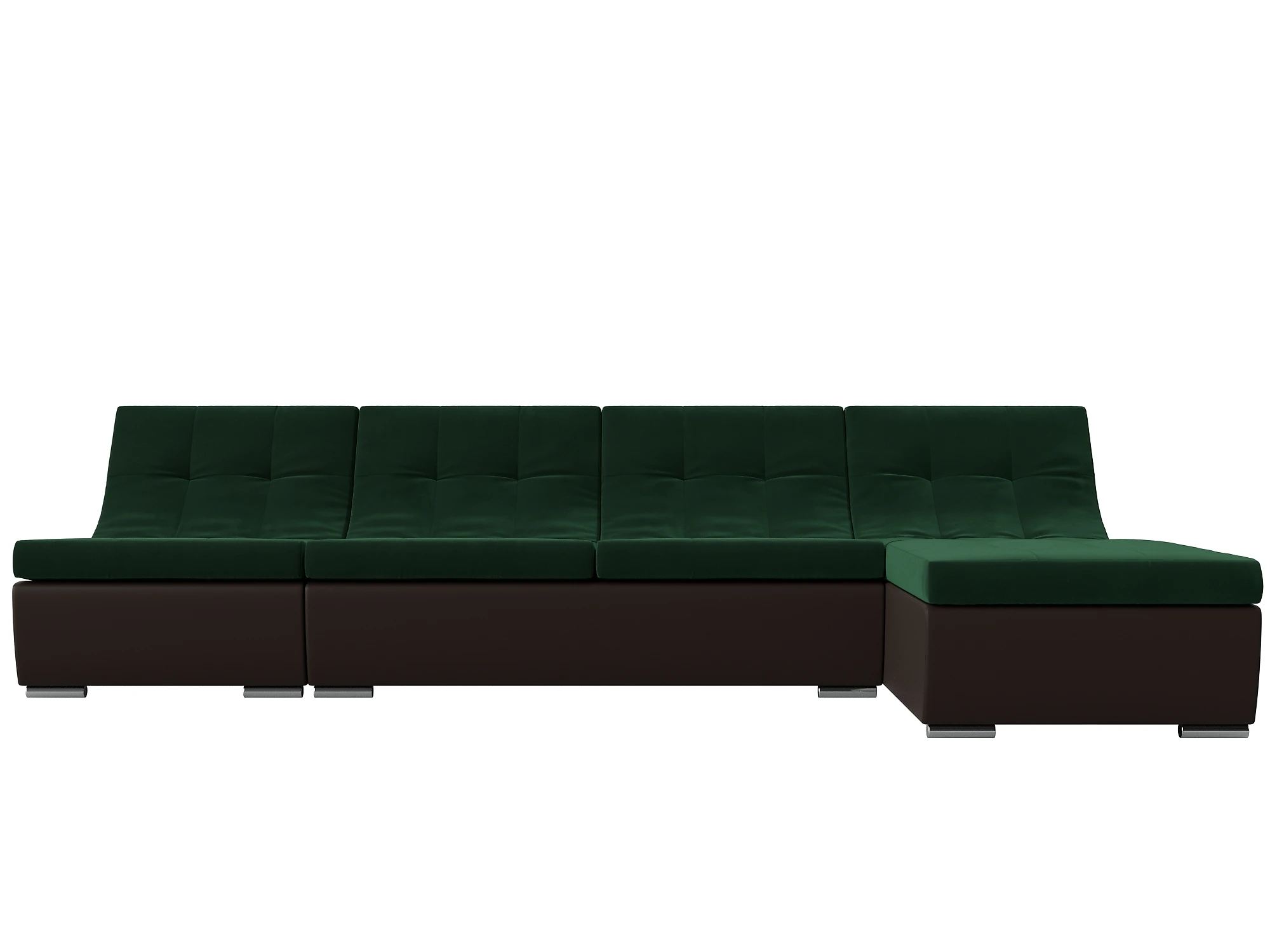 Угловой диван из ткани антикоготь Монреаль Плюш Дизайн 5