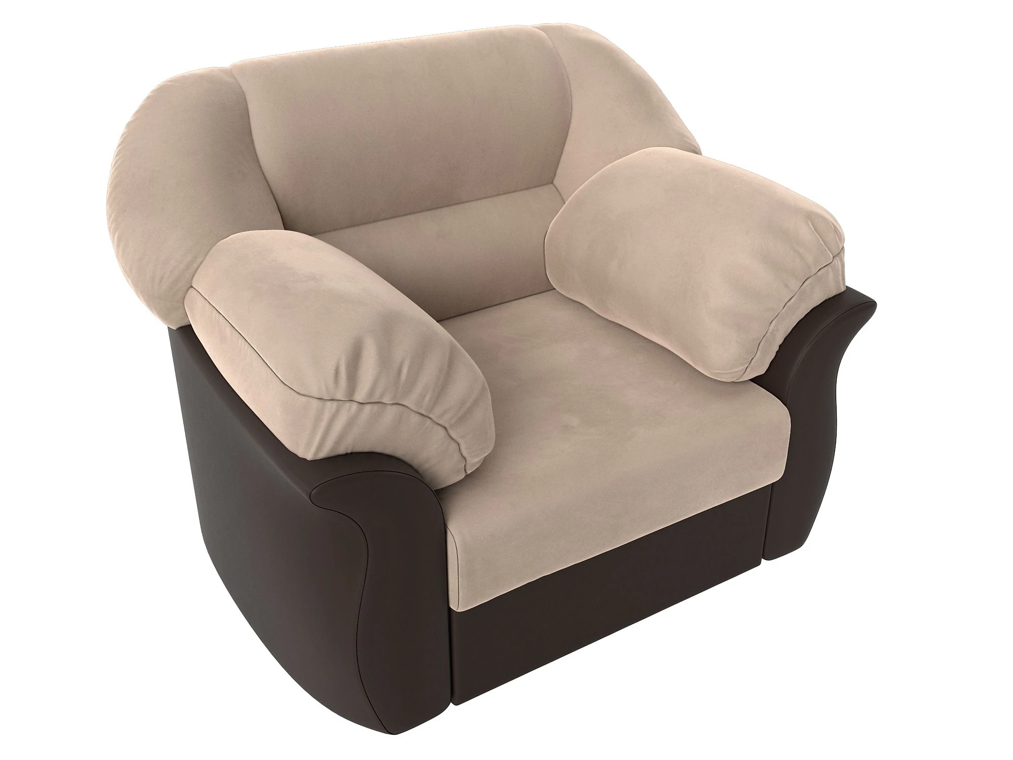  кресло для отдыха Карнелла Плюш Дизайн 2