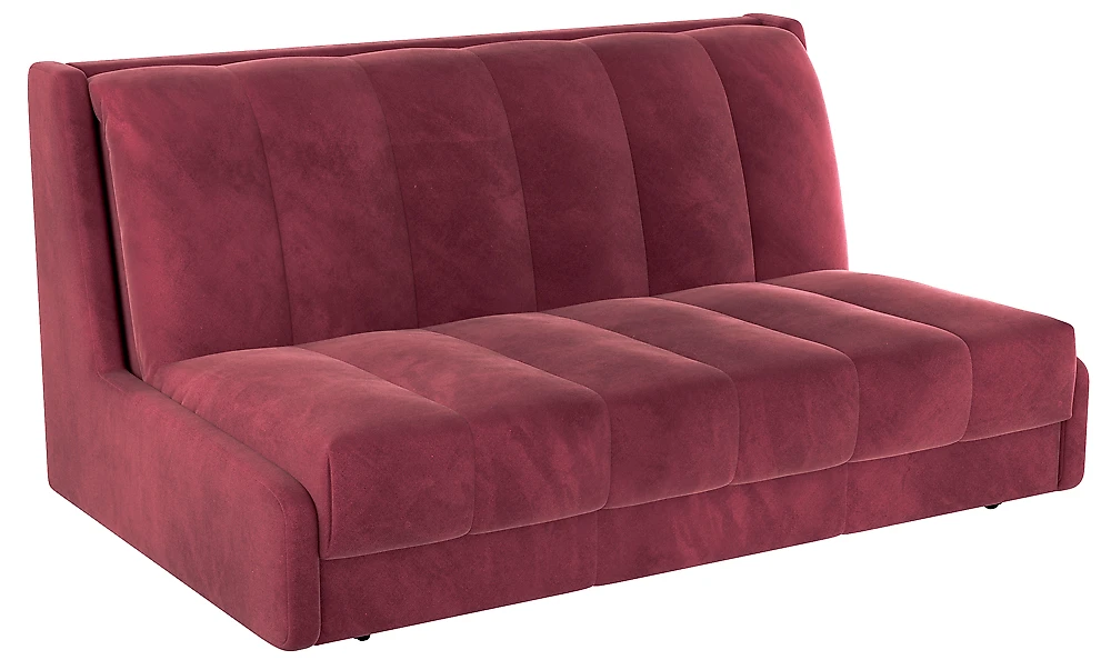 диван на металлическом каркасе Ричмонд Плюш Бордо