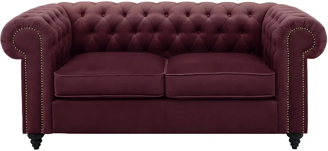 Красный диван Честер Классик Дизайн 4