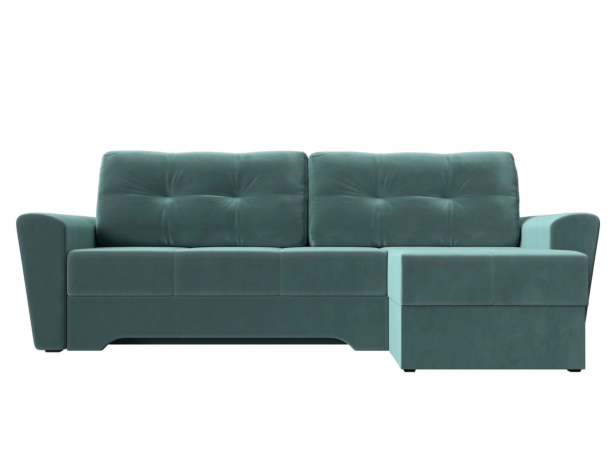 Угловой диван из ткани антикоготь Амстердам Плюш Дизайн 2