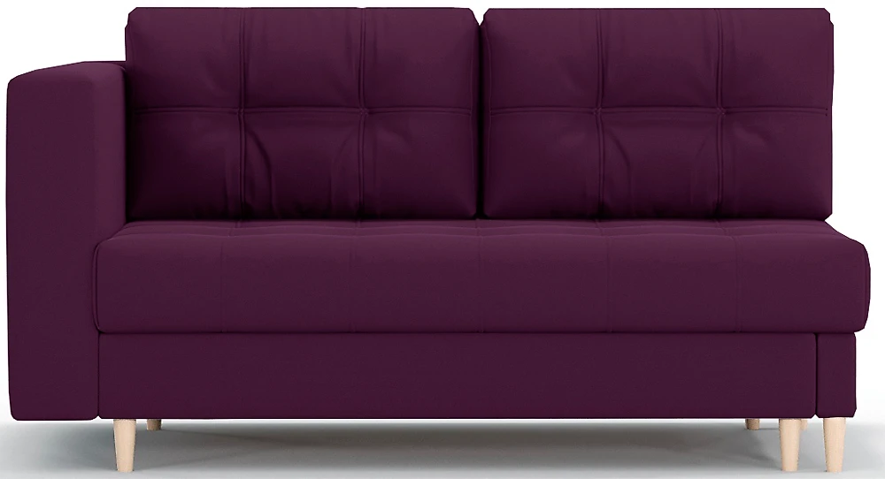 Малогабаритный диван еврокнижка Лея Плюш Виолет