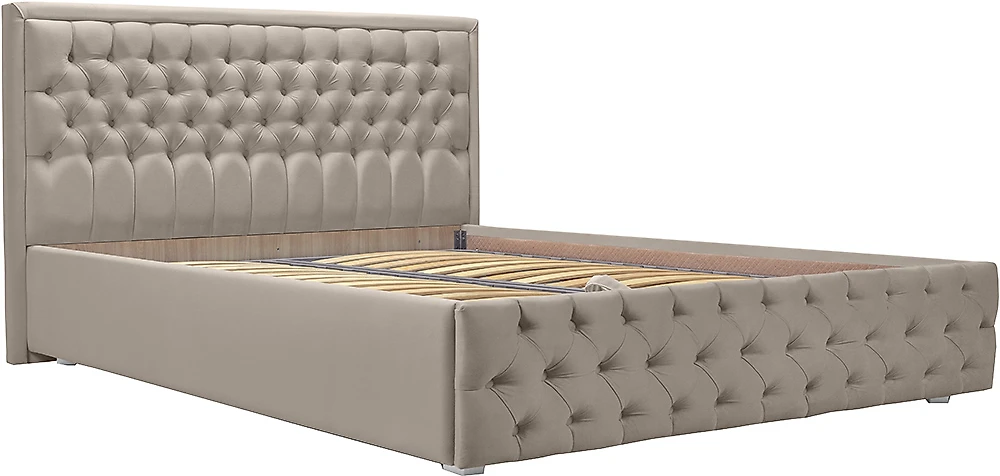 Односпальная кровать с мягким изголовьем Флоренция Дизайн-2