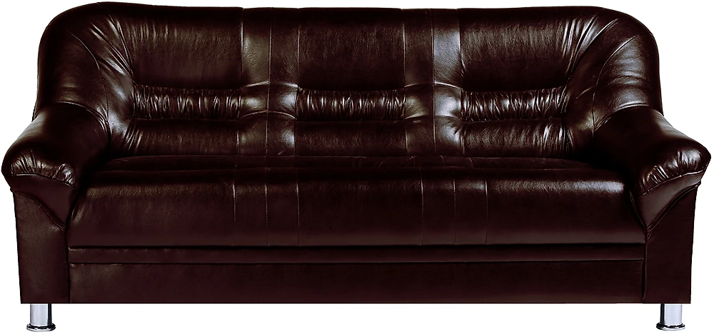 Прямой диван Карелия-3 (Честер-3) Браун СПБ