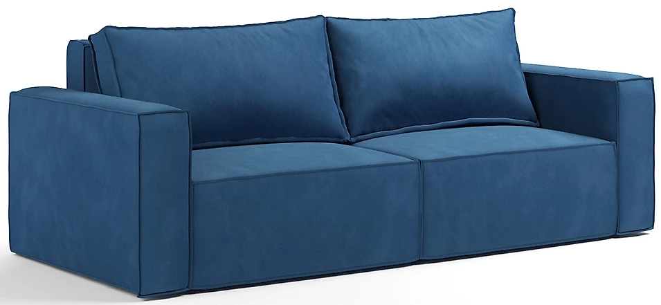 Синий диван Олимп (Лофт) Дизайн 11