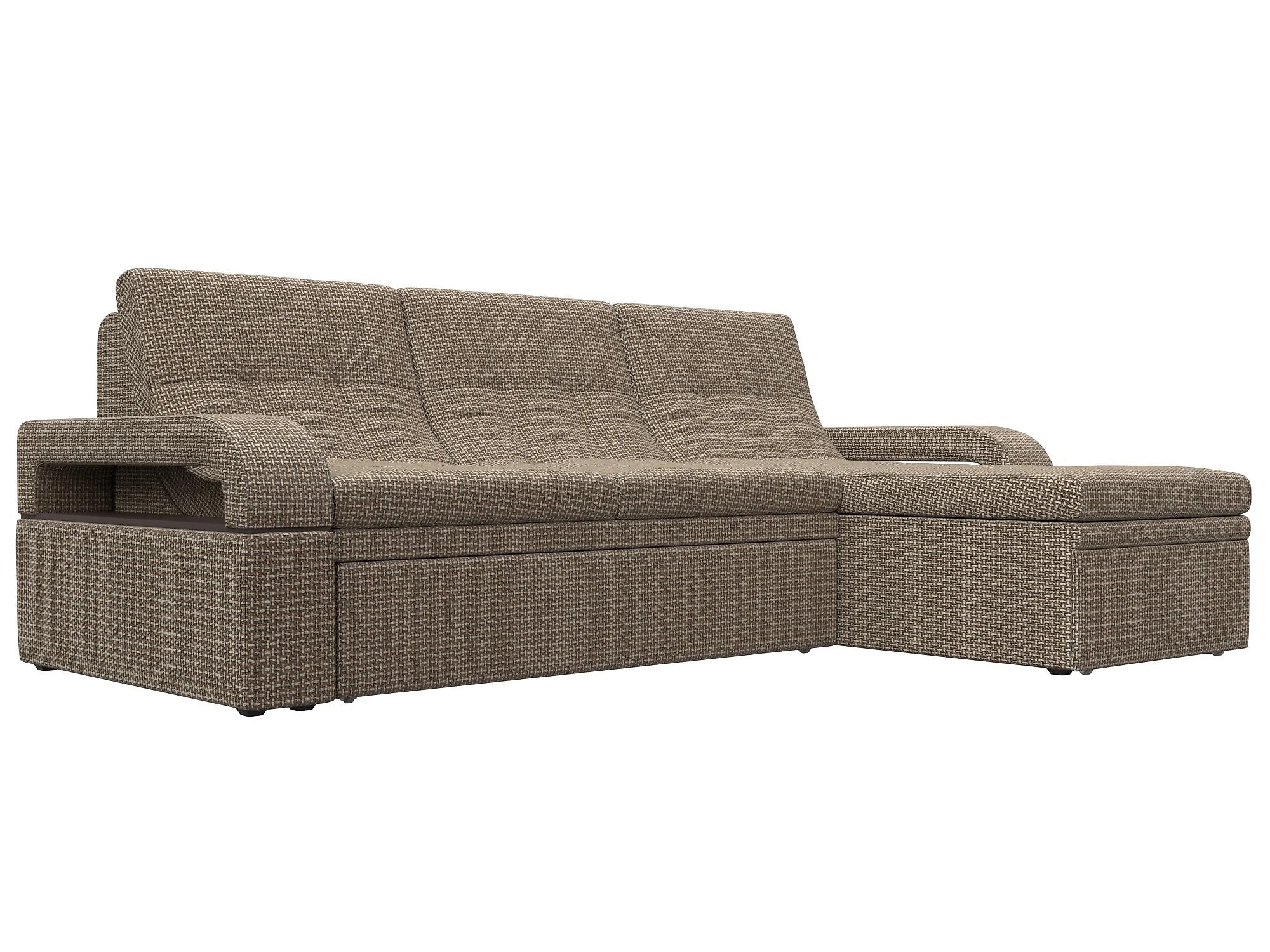 Коричневый диван Лига-035 Дизайн 9
