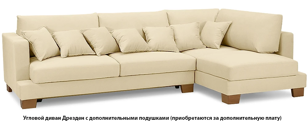 Тканевый угловой диван Дрезден Макси Дизайн 1