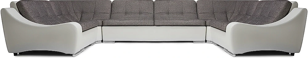 Модульный полукруглый диван Монреаль-4 Кантри Графит